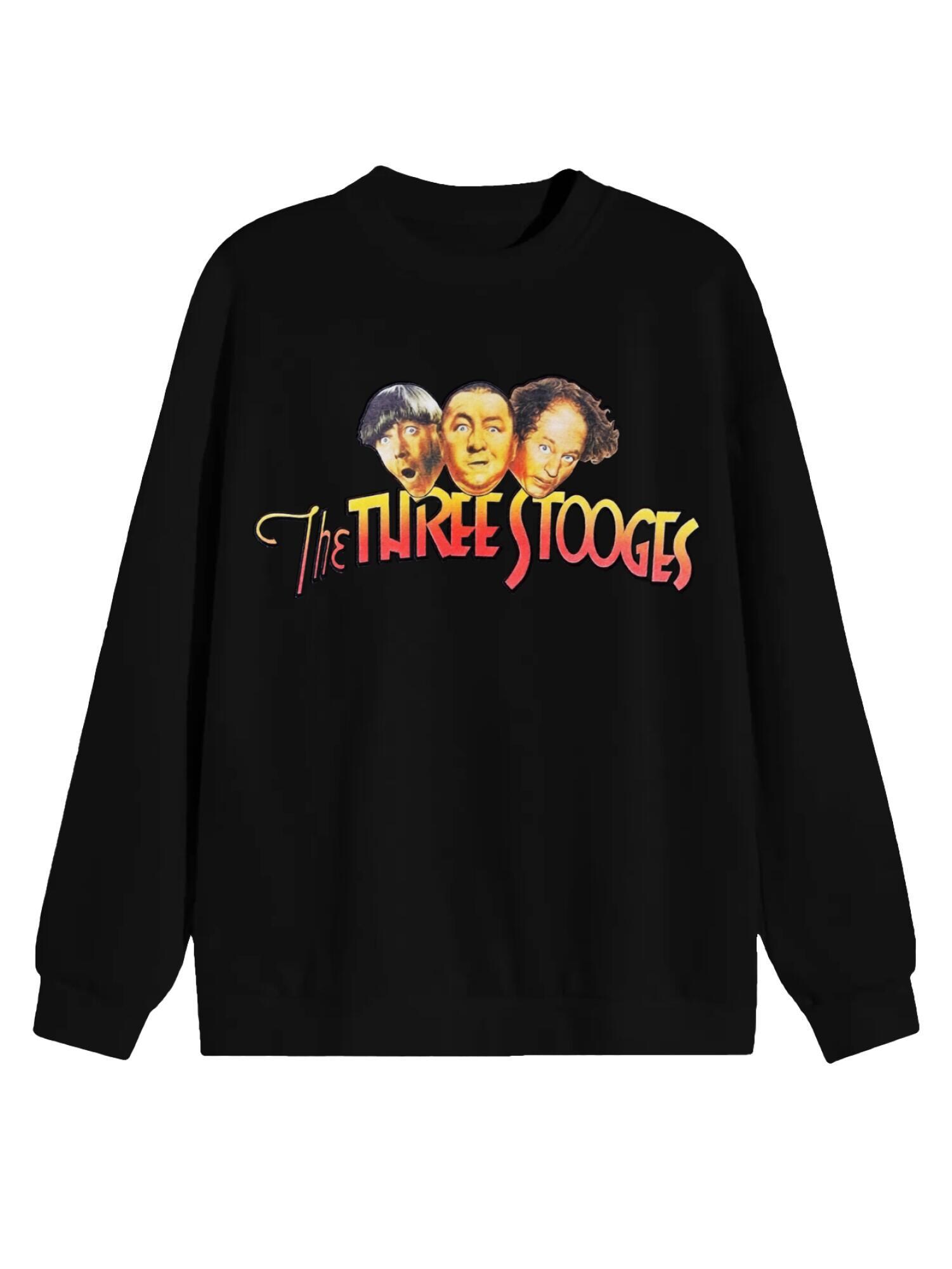 CURLY FOR PRESIDENT-- Sweashirt--Three Stooges-S-3XL - Image 7