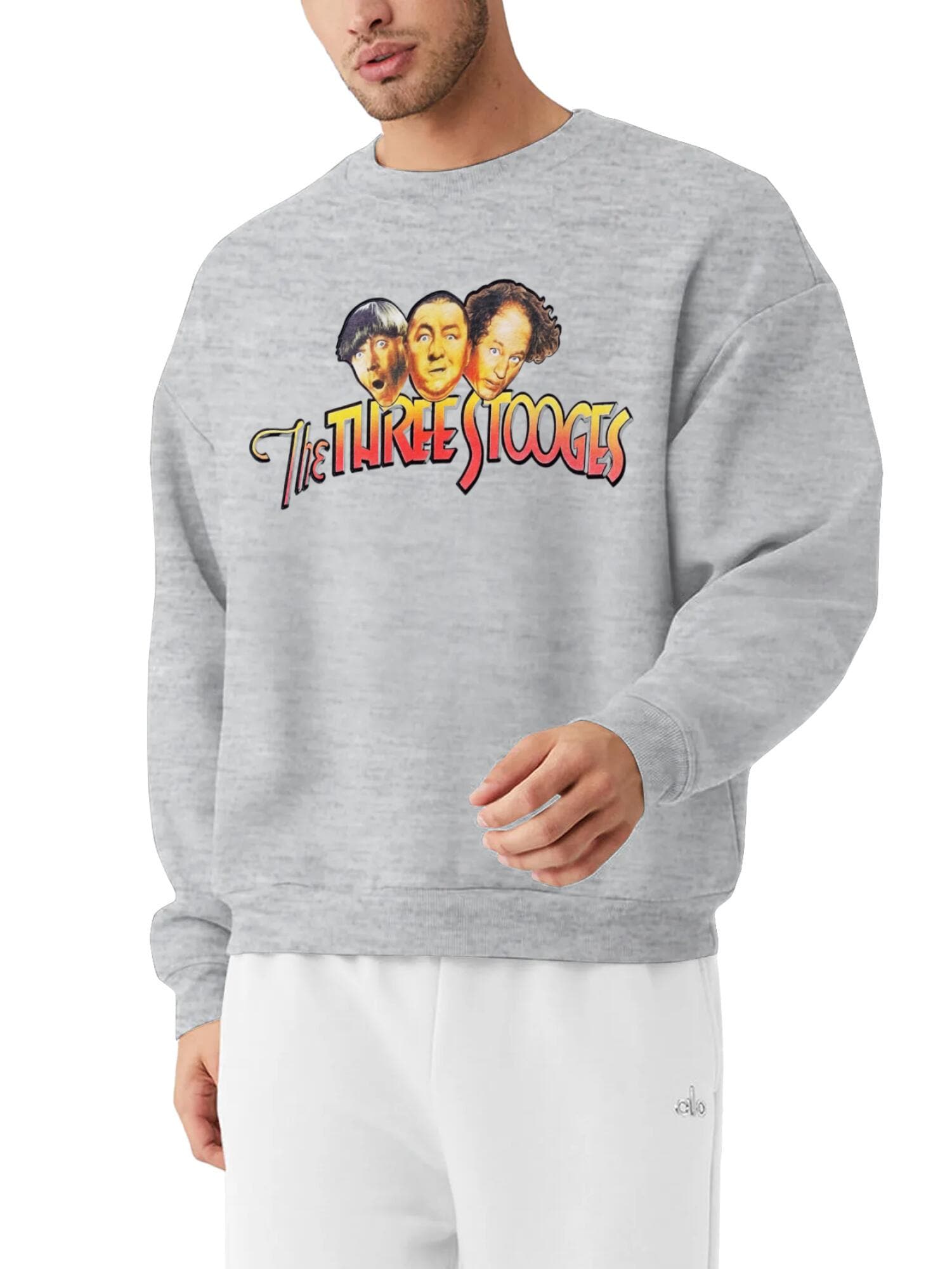 CURLY FOR PRESIDENT-- Sweashirt--Three Stooges-S-3XL - Image 9