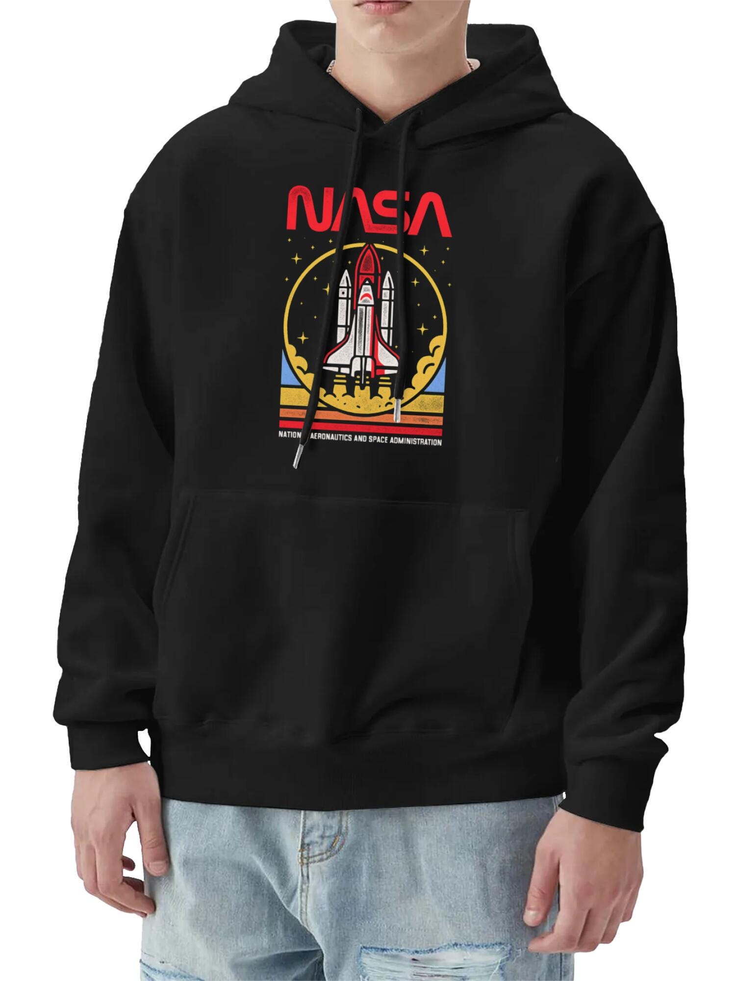 Officially Licensed NASA Space Shuttle Launch Graphic Men's Sweathirst