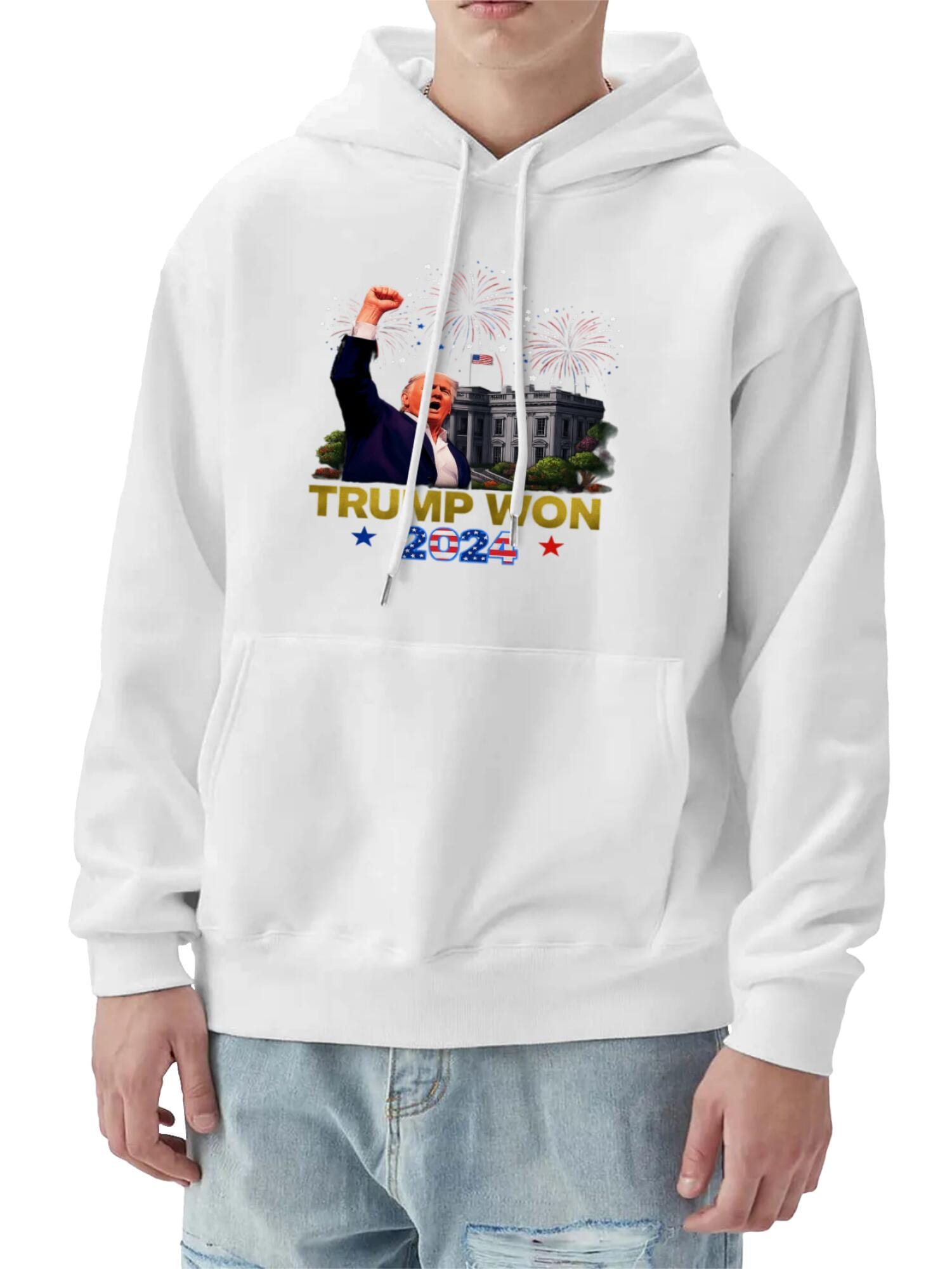 Trump Won 2024 Patriotic T-Shirt, President 47th Of White House Sweathirst Gift Direct injection process