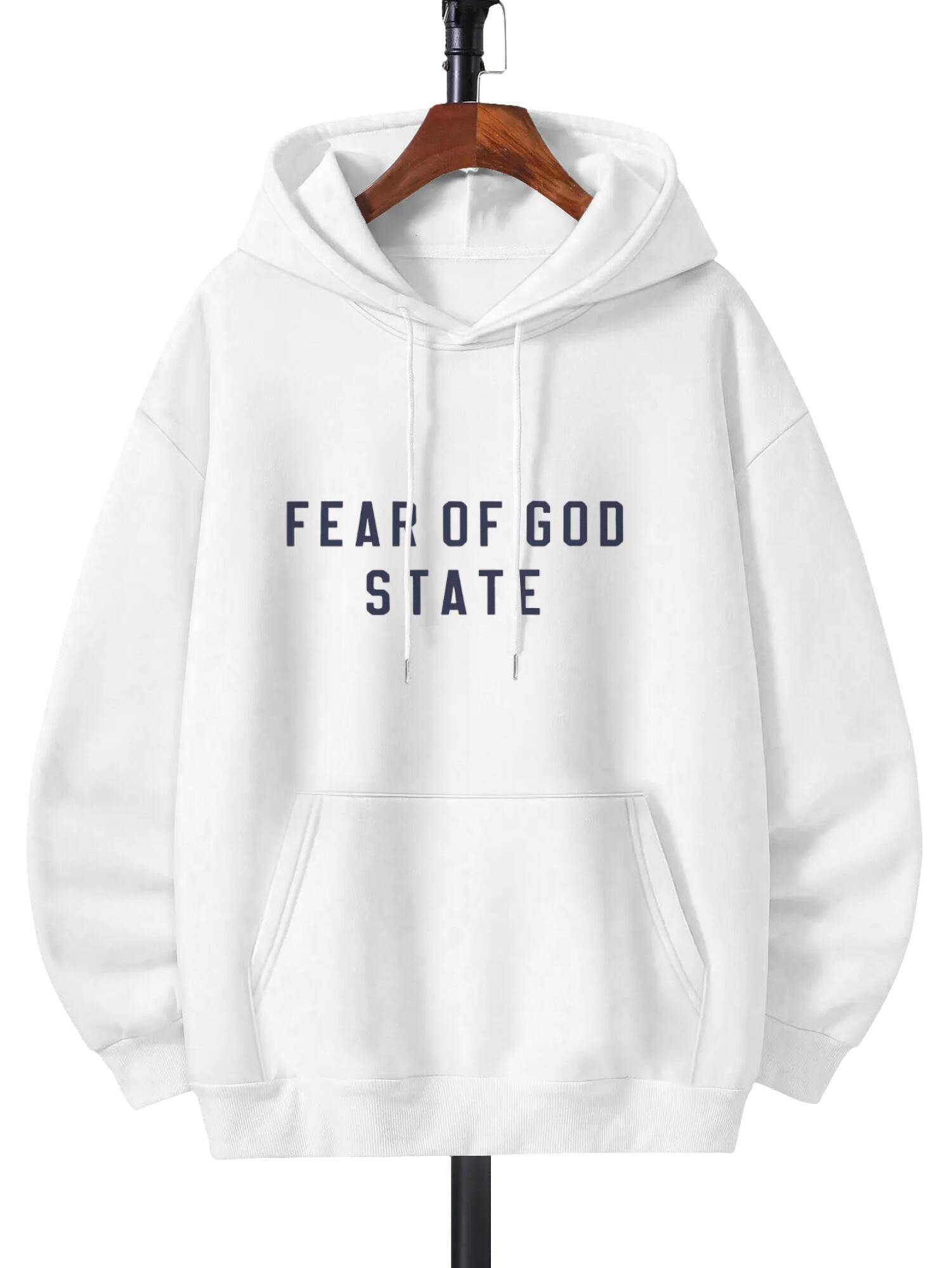 Fear of God Hoodie | State Essentials Sweatshirt - Image 2