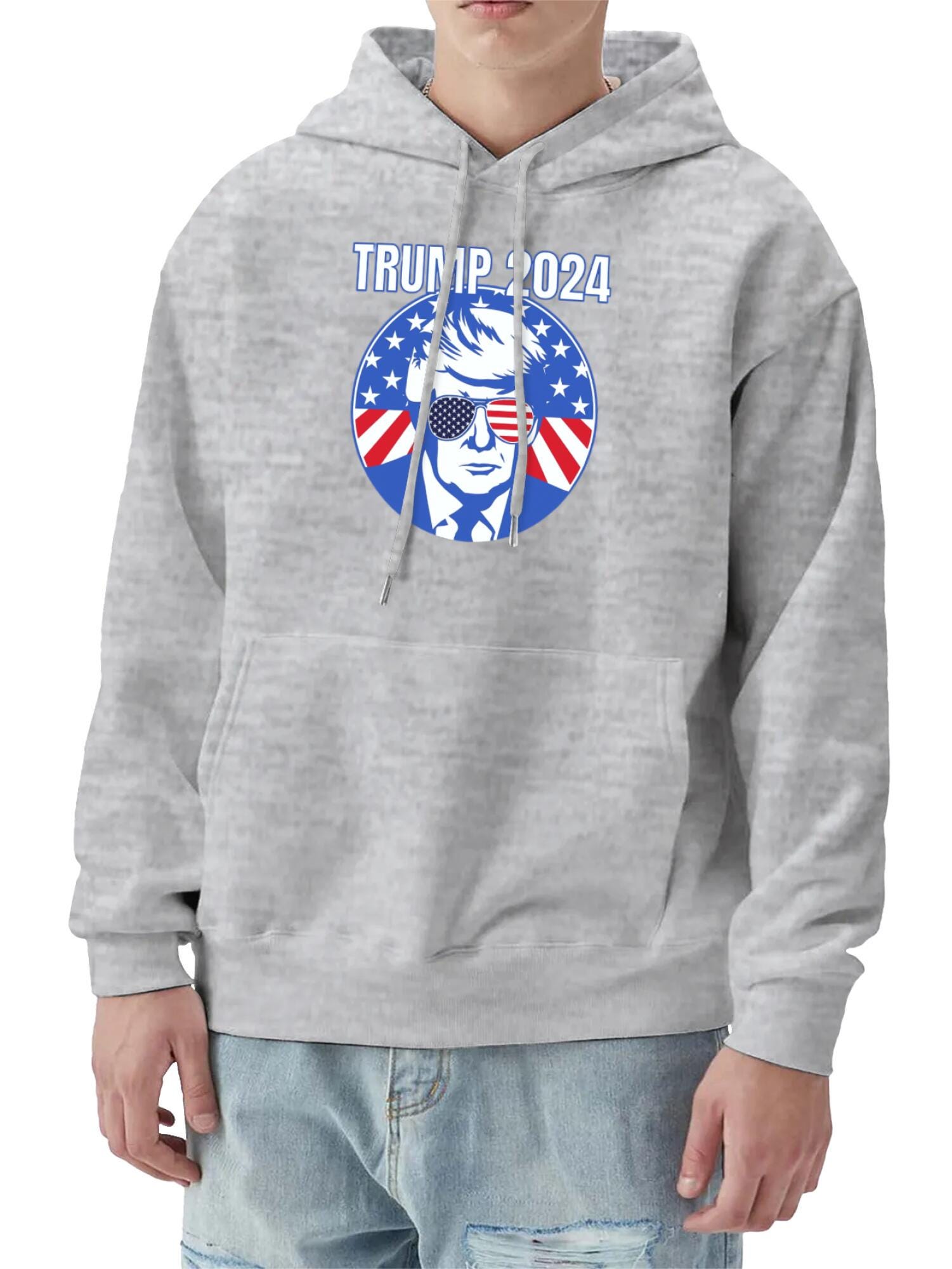 Donald Trump 2024 For President Conservative Republican Pullover Small, Black Direct injection process - Image 5