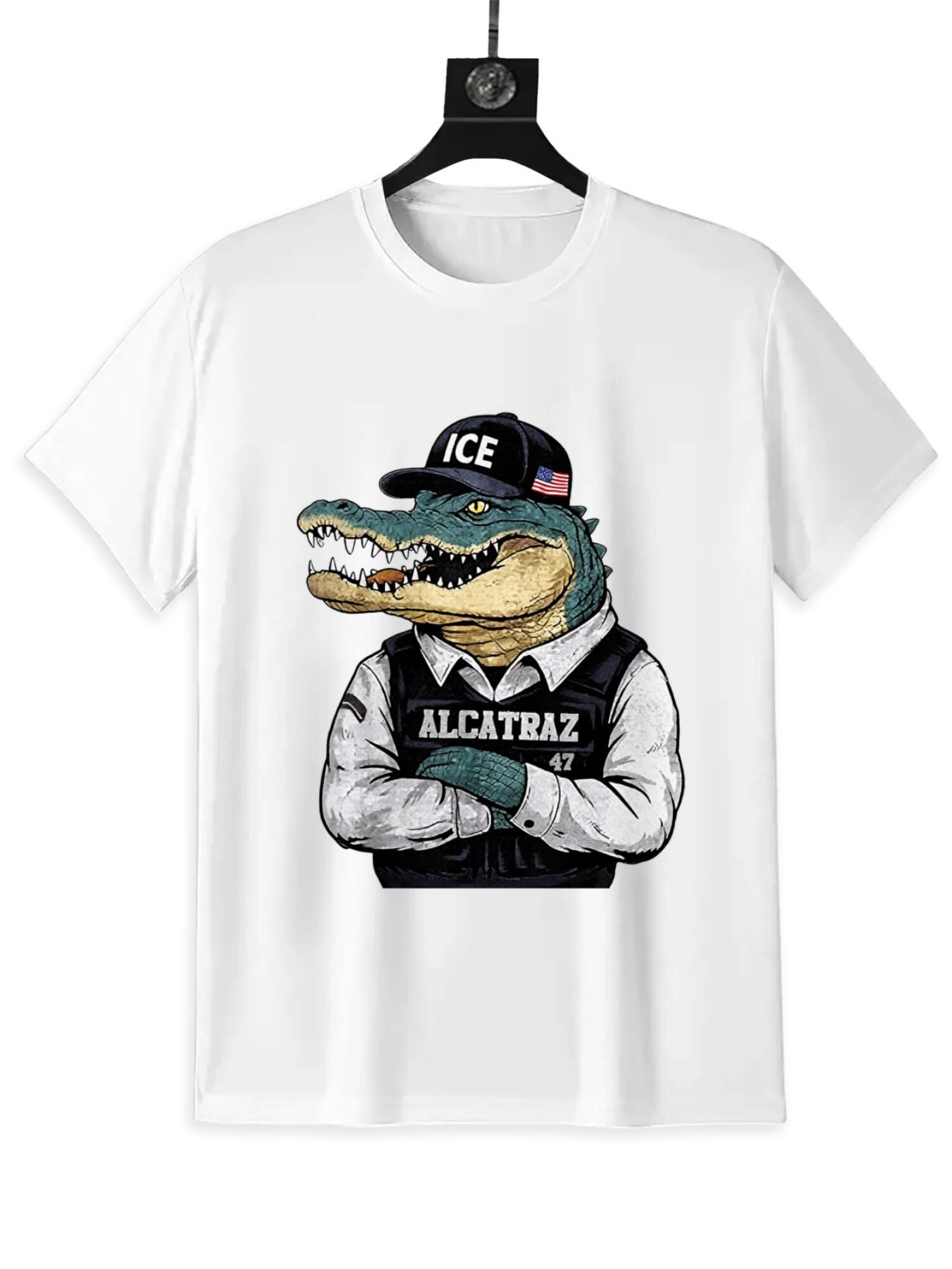 Alligator Alcatraz T-Shirt | Florida Everglades Meme Tee - Image 4