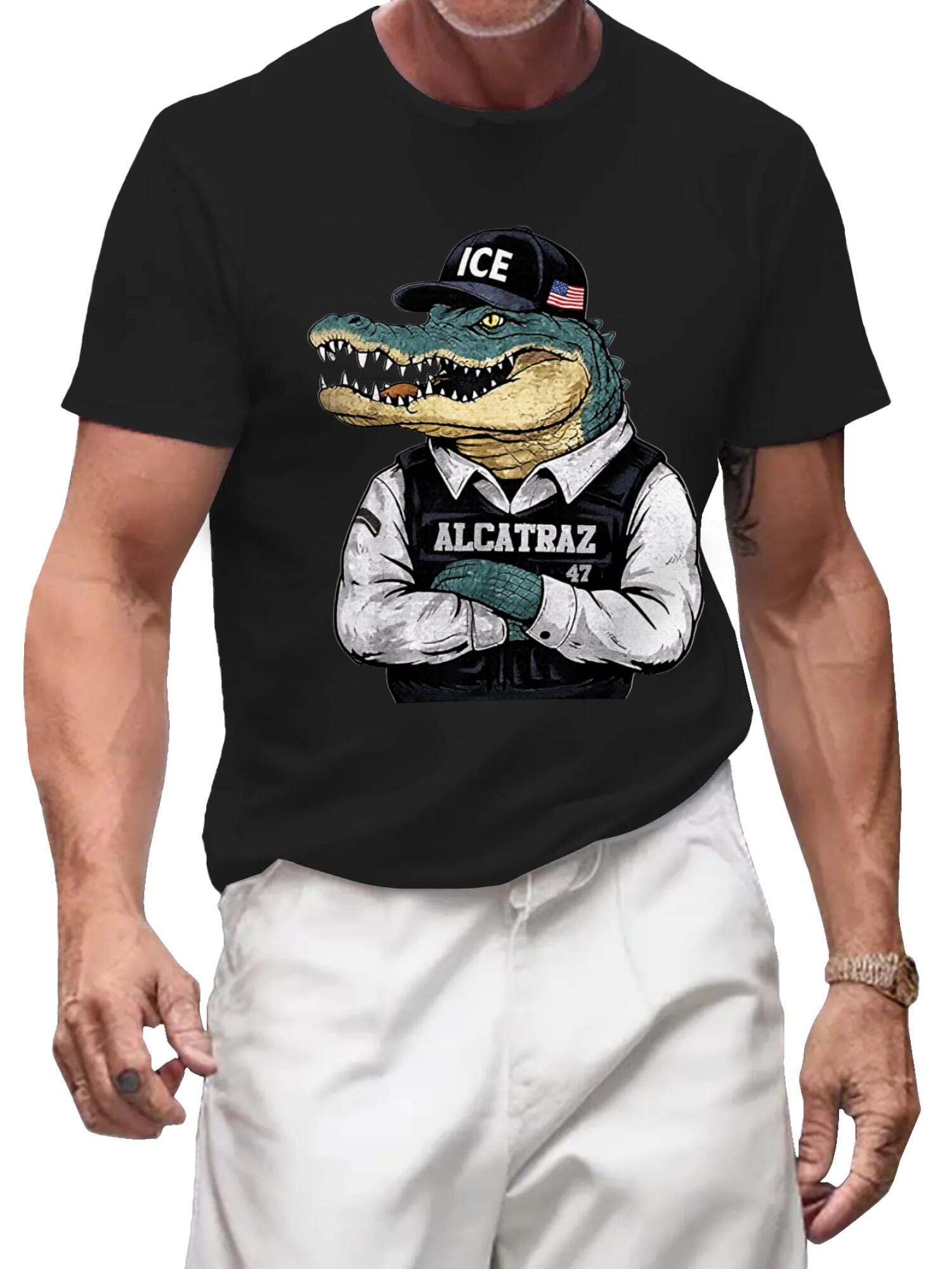 Alligator Alcatraz T-Shirt | Florida Everglades Meme Tee - Image 9