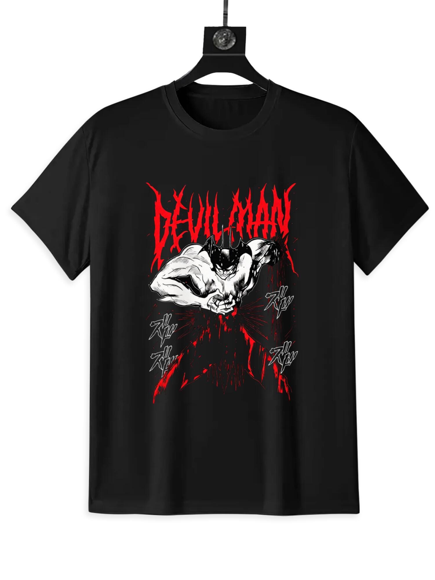 Devilman Crybaby T-Shirt | Classic Dark Anime Tee