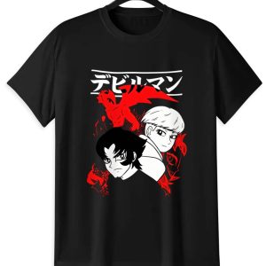 Akira Fudo & Ryo Asuka T-Shirt | Devilman Crybaby Anime Tee