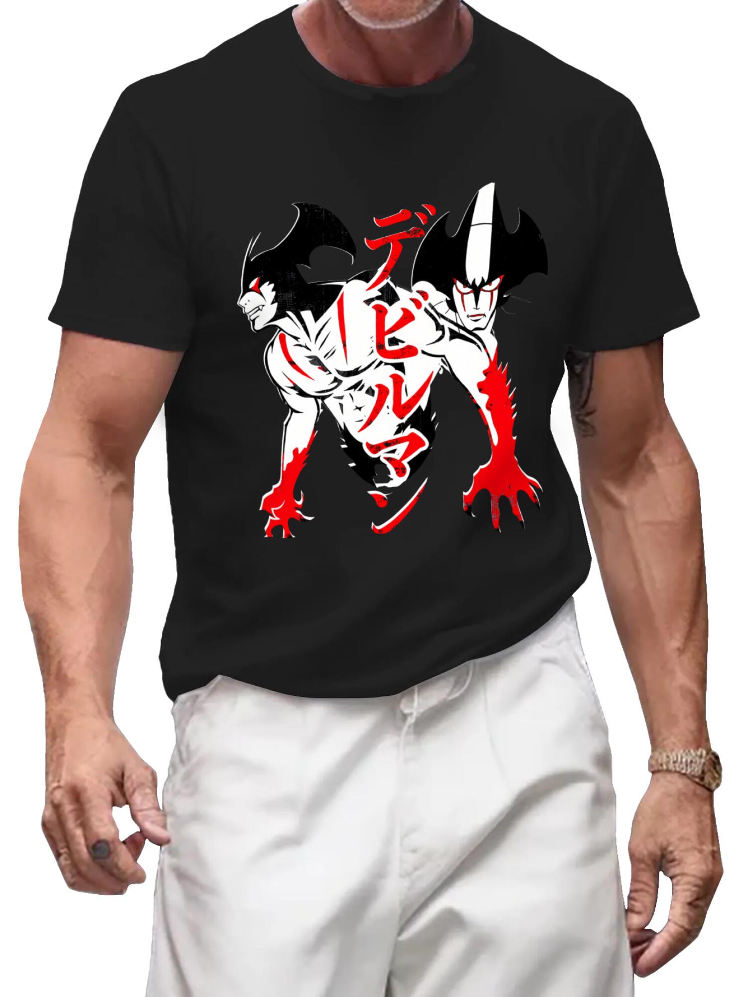 Devilman Crybaby T-Shirt | Akira Fudo Anime Horror Tee - Image 3
