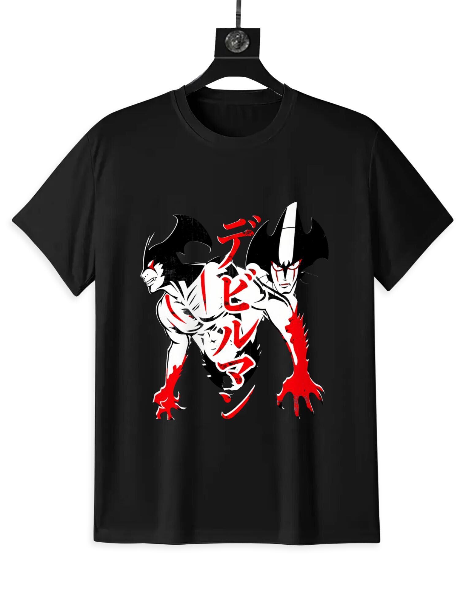 Devilman Crybaby T-Shirt | Akira Fudo Anime Horror Tee