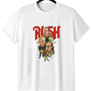 Rush Band 2024 Tour T-Shirt | Official Unisex Concert Tee