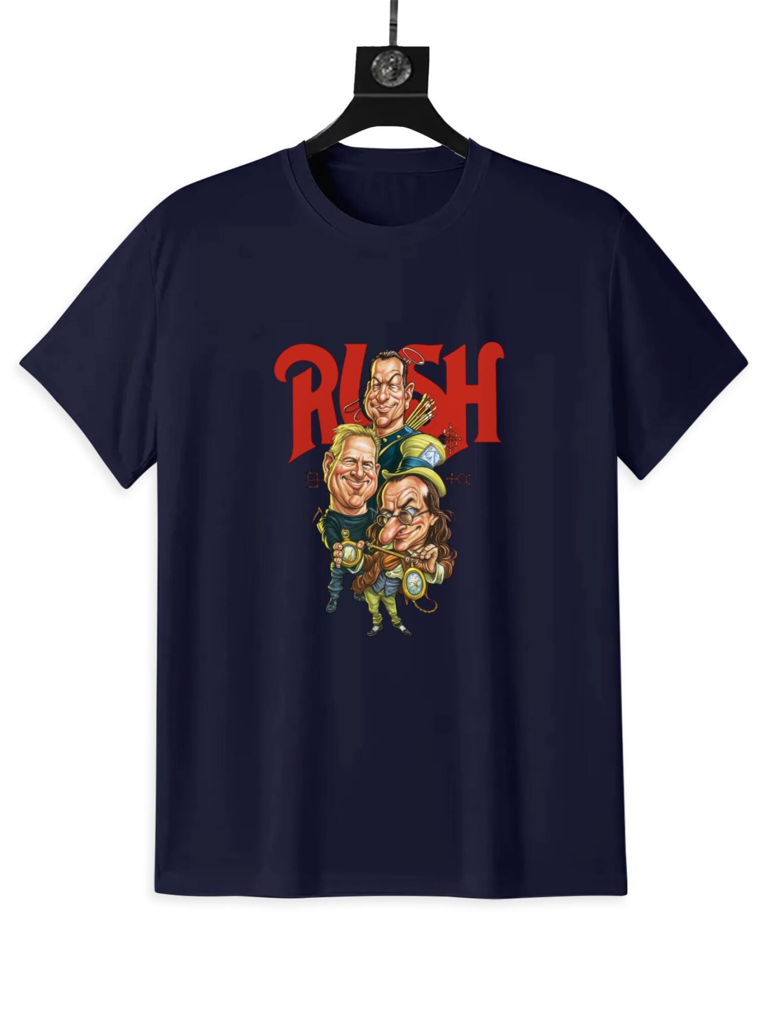 Rush Band 2024 Tour T-Shirt | Official Unisex Concert Tee - Image 4
