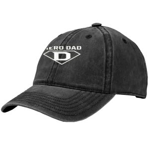 My Hero Dad Hat - 260g Pure Cotton Washed Men's Baseball Cap