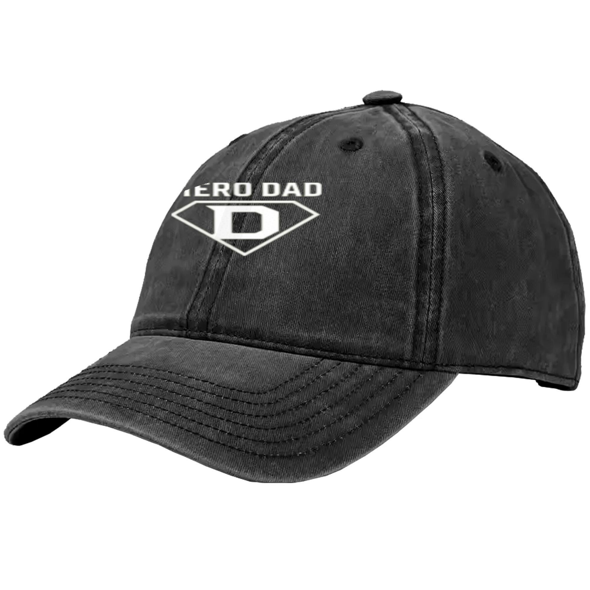 My Hero Dad Hat - 260g Pure Cotton Washed Men's Baseball Cap