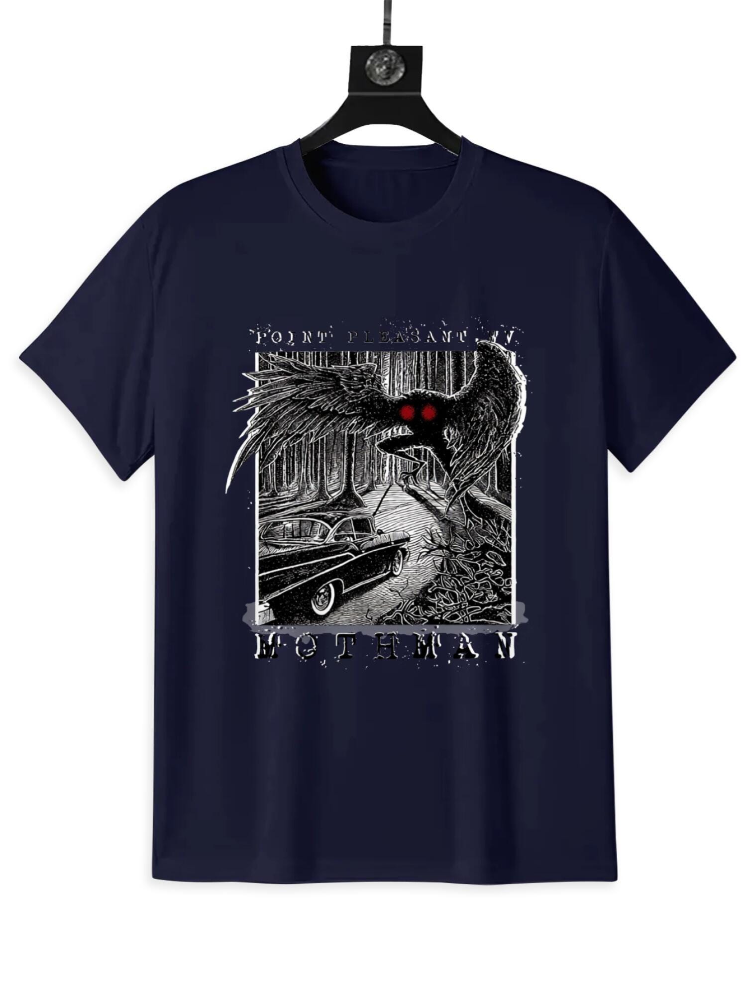 1966 Mothman Encounter T-Shirt | Point Pleasant Cryptid Tee - Image 10