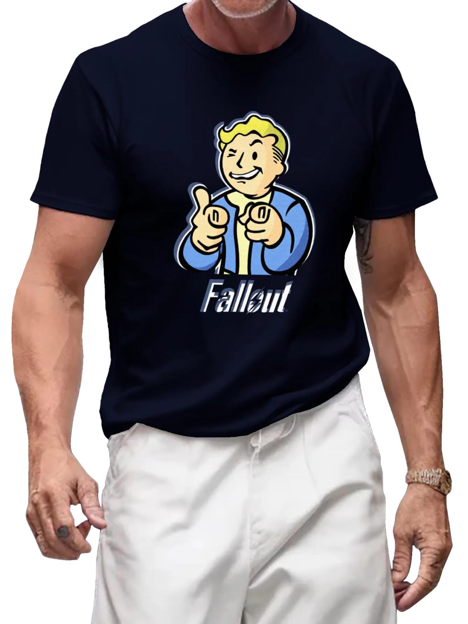 Fallout Vault Boy T-Shirt | Officially Licensed Gamer Tee - Image 8