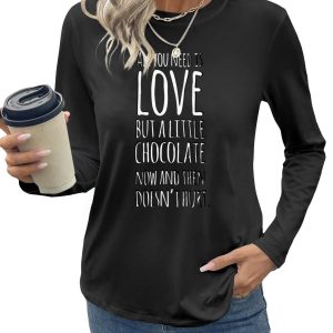 All You Need Is Love Long Sleeve | Funny Graphic Women's Tee