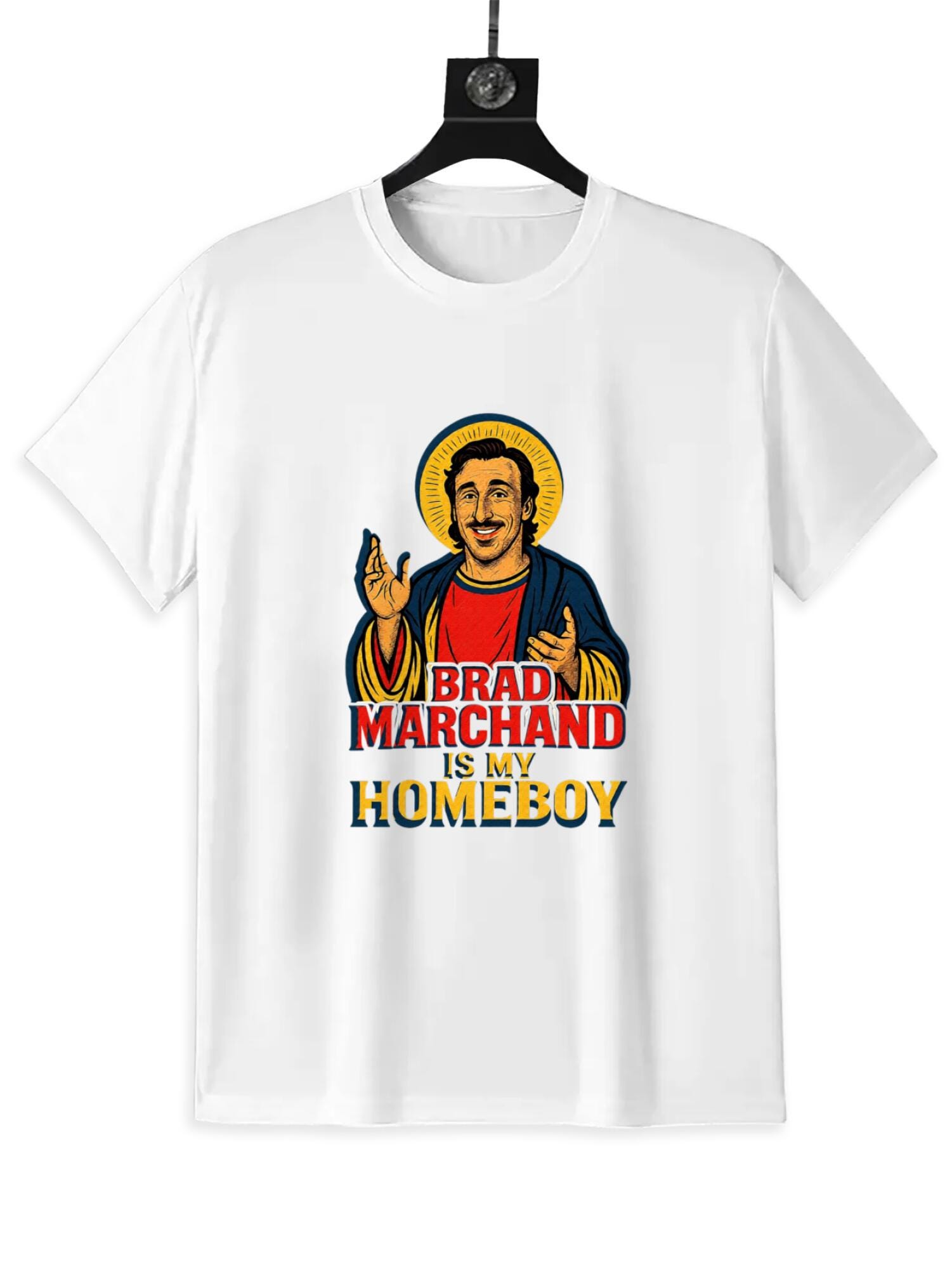 Brad Marchand Homeboy Rat T-Shirt | Boston Bruins Fan Tee - Image 5