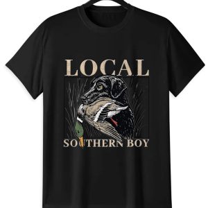 Southern Boy Duck Hunting T-Shirt | Vintage Outdoor Lab Tee
