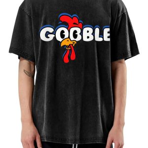 Gobble Tee Thanksgiving Shirt | Funny Turkey Holiday Top