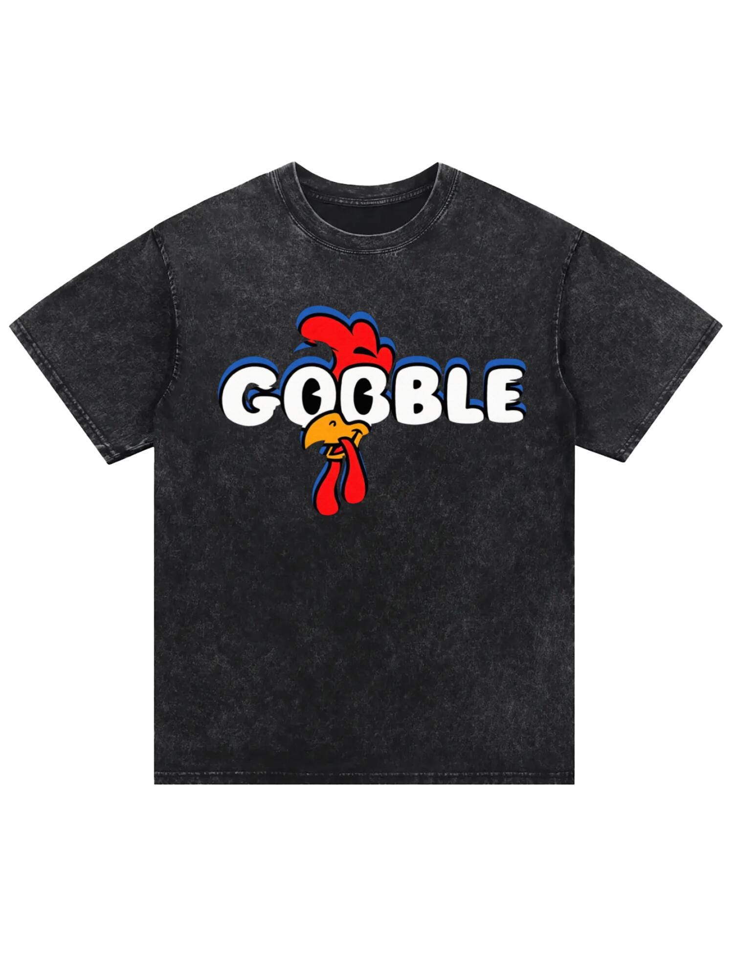 Gobble Tee Thanksgiving Shirt | Funny Turkey Holiday Top - Image 3