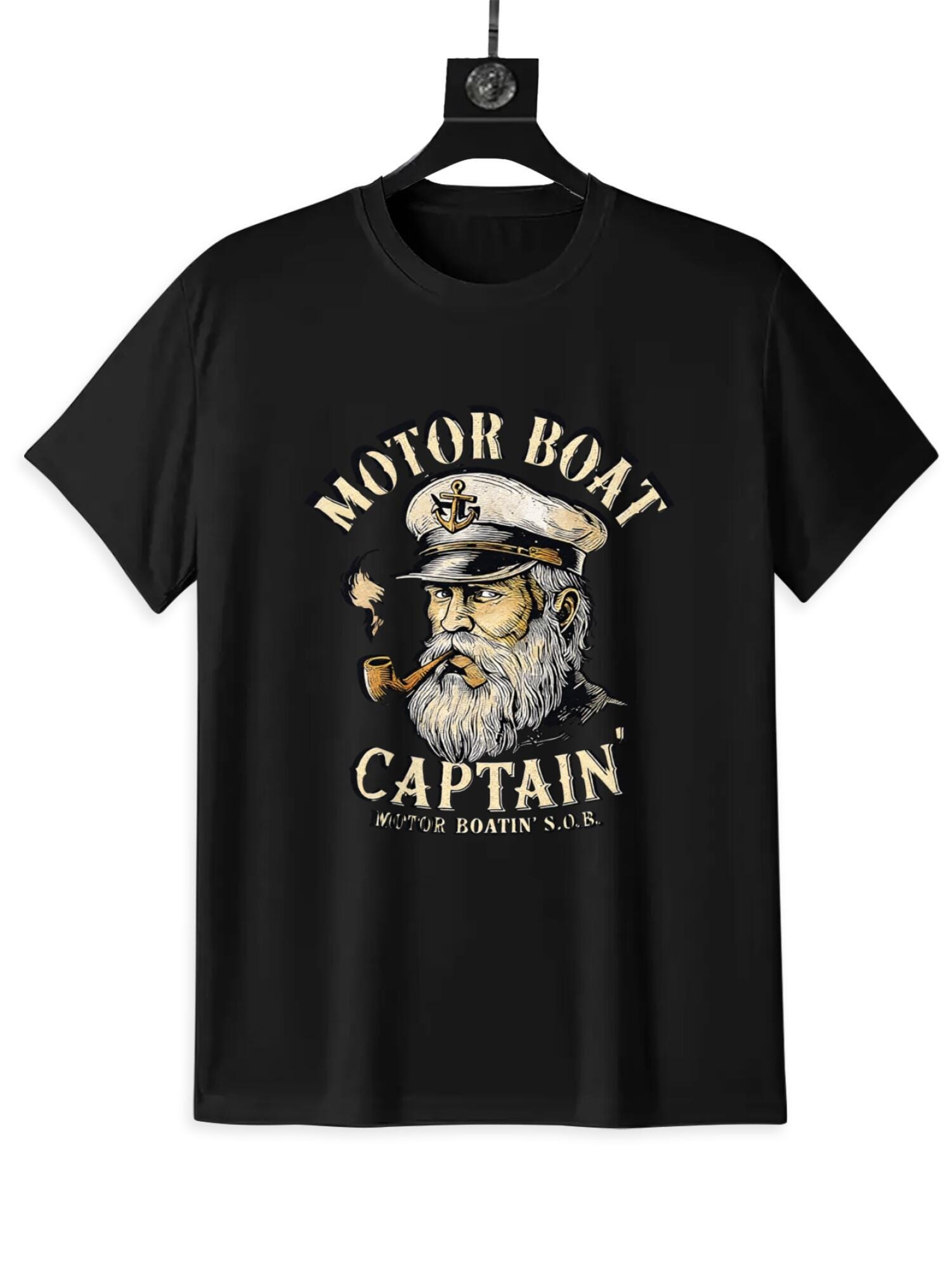Motor Boat Captain T-Shirt | Funny Pontoon Boating Tee