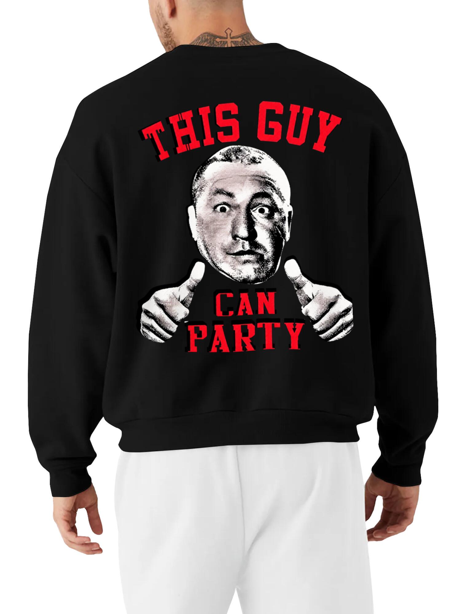 Sweathshirt--Three Stooges--CURLY FOR PRESIDENT - Image 8