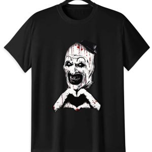 Art The Clown T-Shirt | Terrifier Horror Movie Vintage Tee