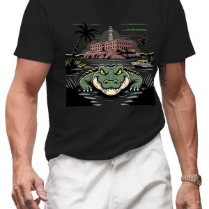 Alligator Alcatraz Escape Team T-Shirt | Florida Everglades Design