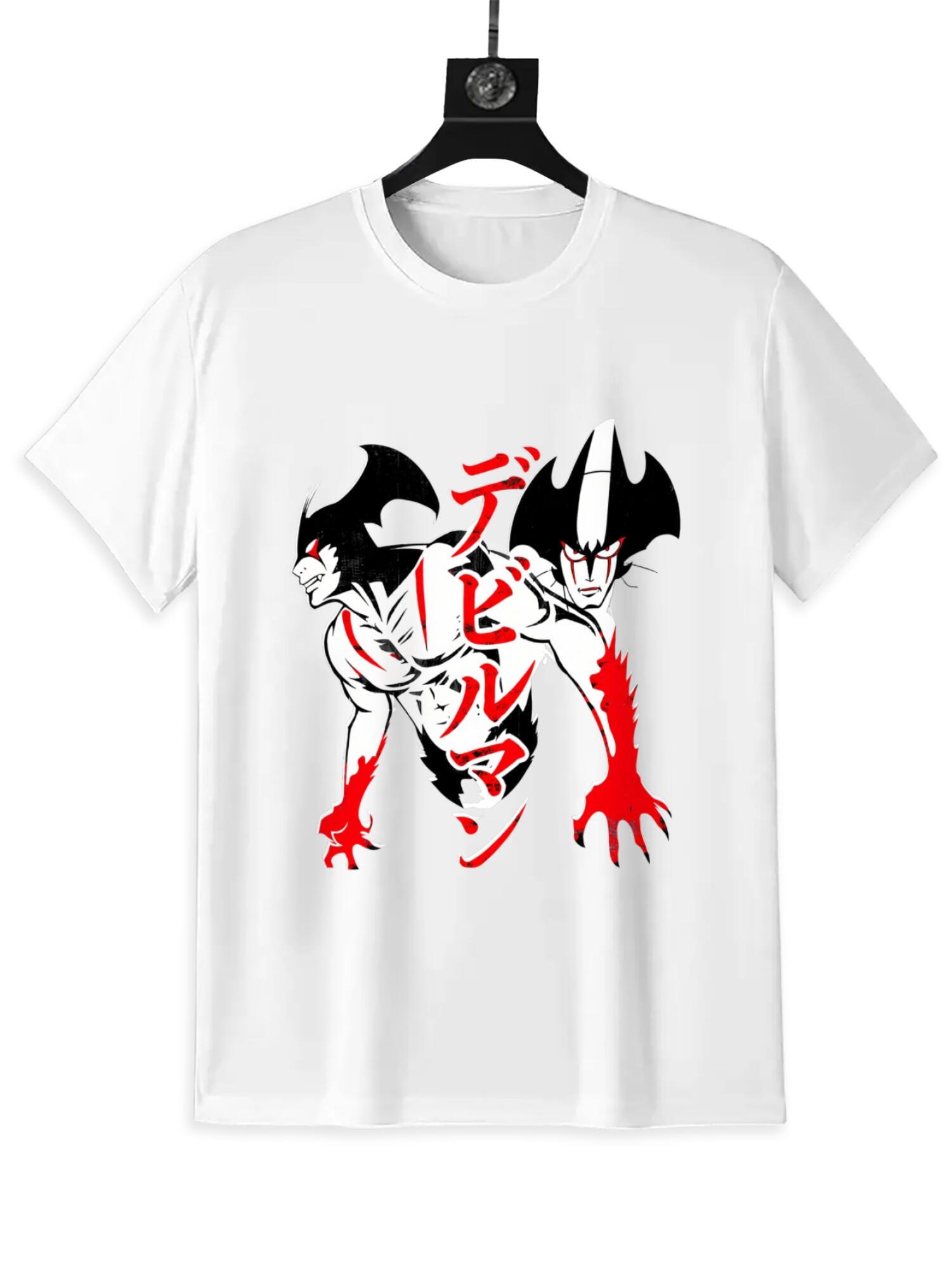 Devilman Crybaby T-Shirt | Akira Fudo Anime Horror Tee - Image 2