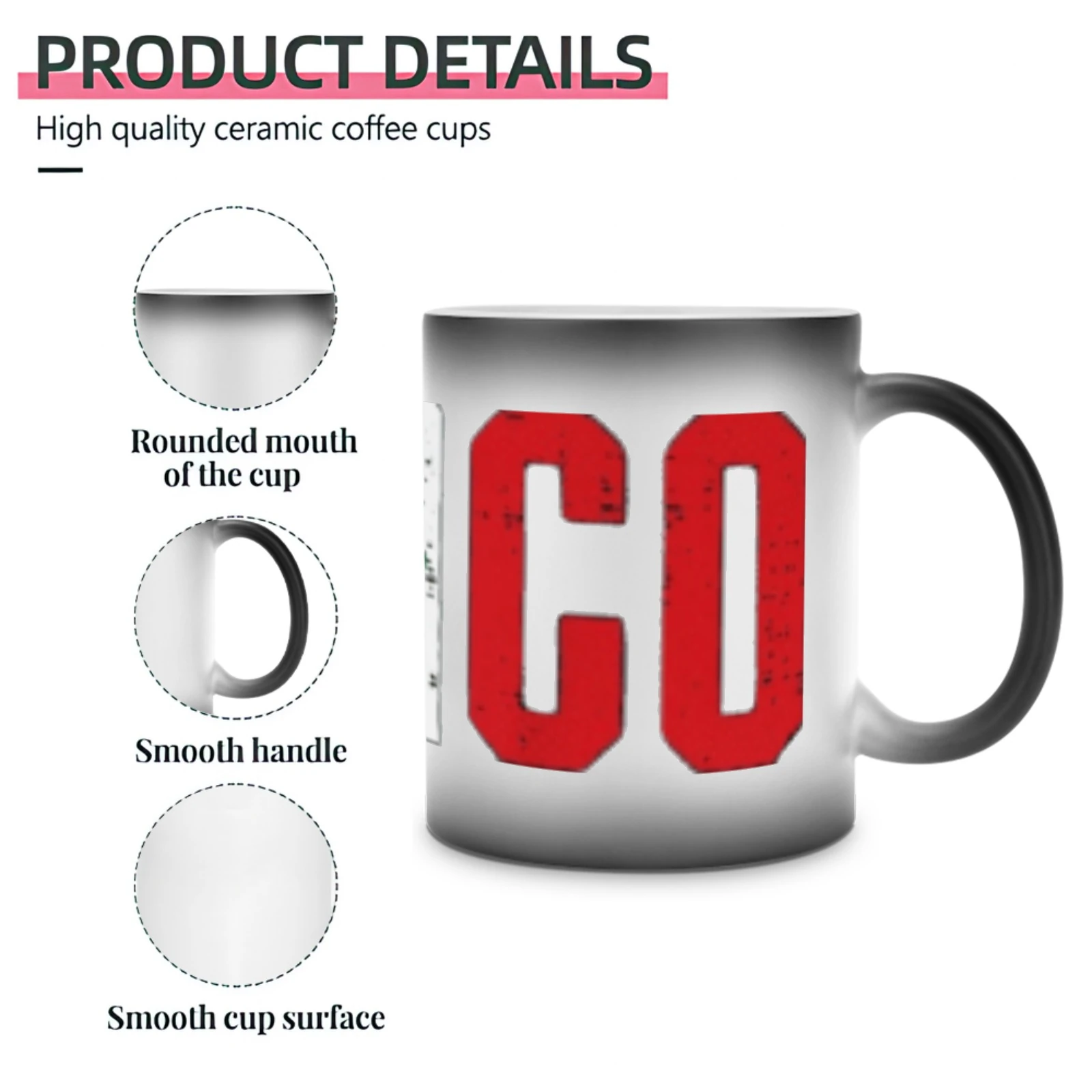 11oz Color Changing Mug - Heat Activated Magic Coffee Cup - Image 9