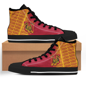 SIAC Tuskegee University High Top Canvas Shoes