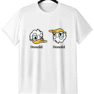 Funny Duck Cartoon T-Shirt, Humor Gift