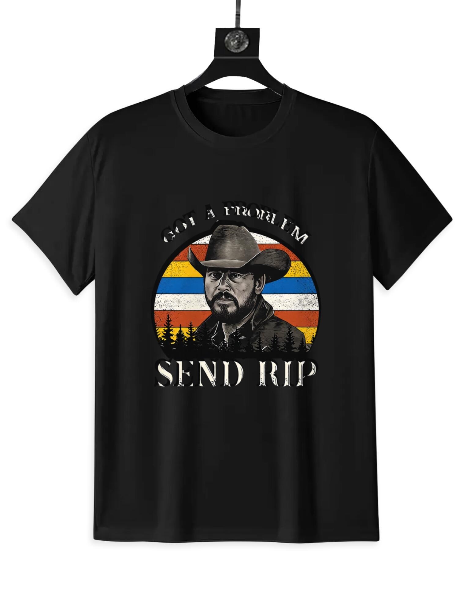 Send Rip Cowboy T-Shirt | Vintage Western Graphic Tee