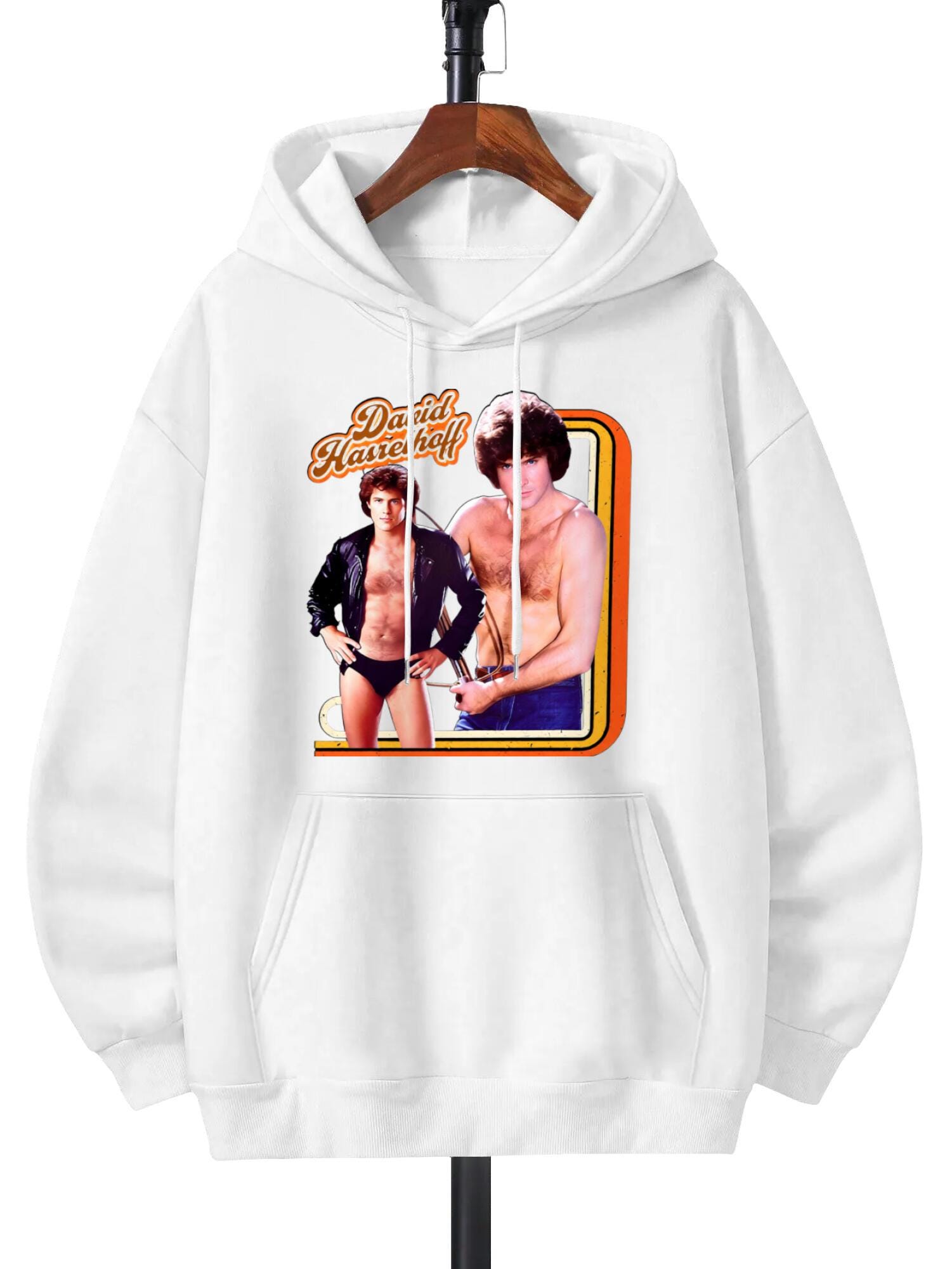 David Hasselhoff Hoodie | 80s Retro Sweatshirt
