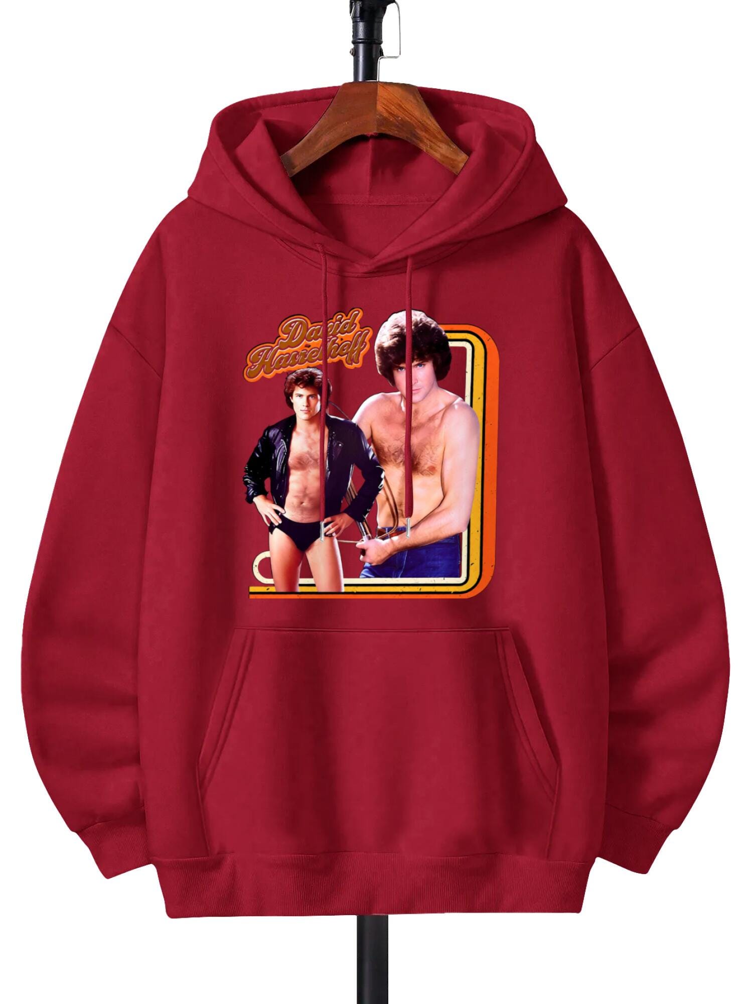 David Hasselhoff Hoodie | 80s Retro Sweatshirt - Image 3