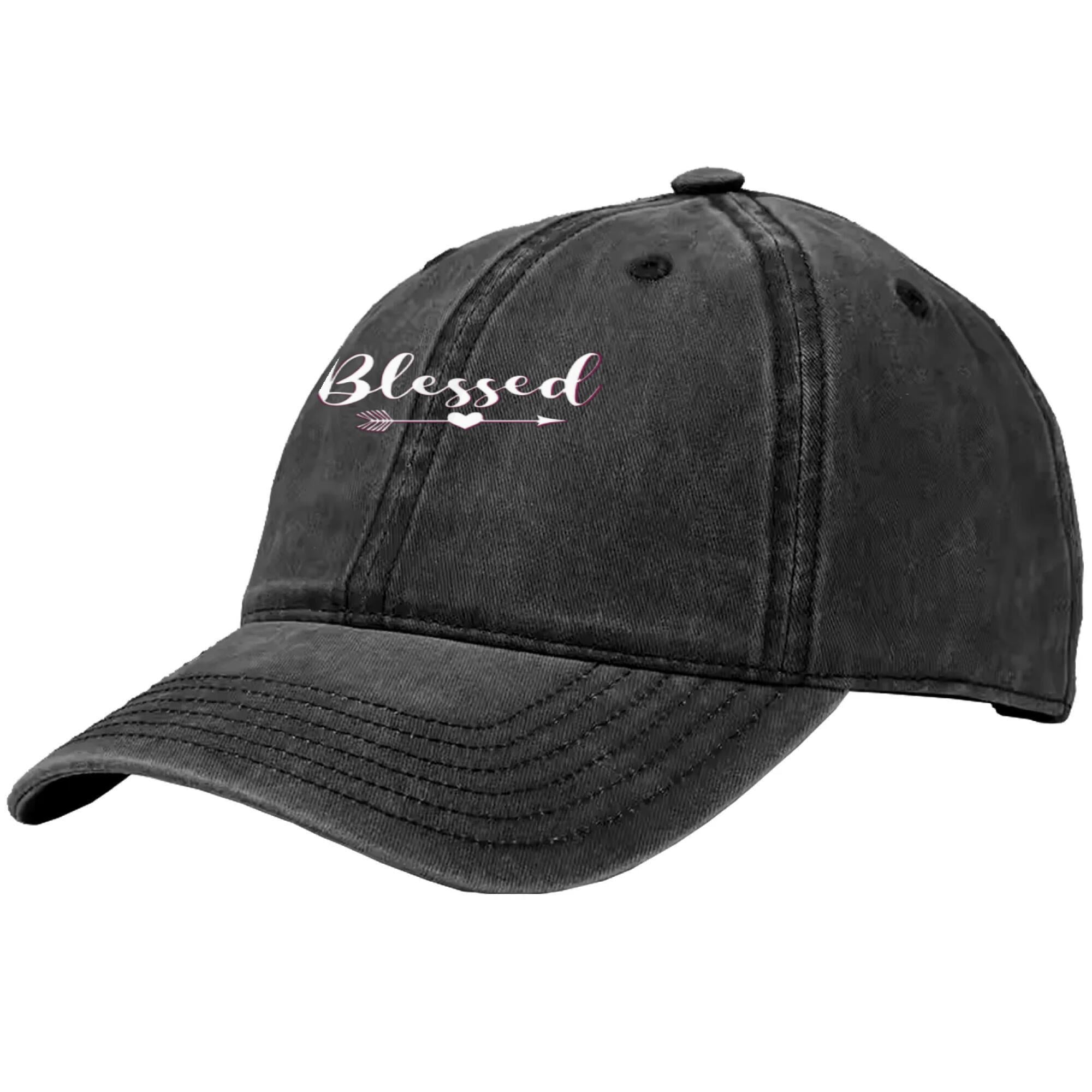 Blessed Baseball Cap | Faith Cotton Hat - Image 4