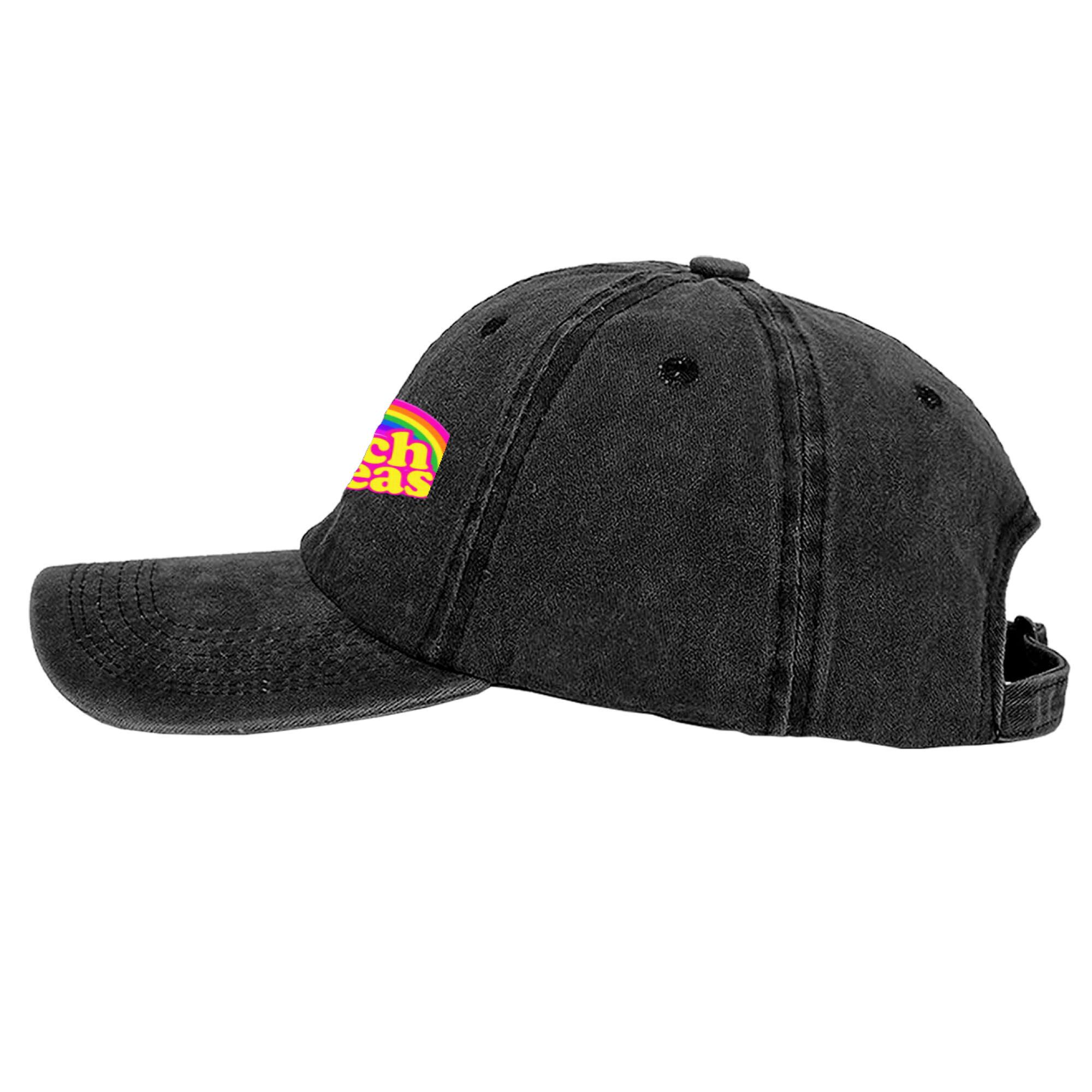 Rainbow Bitch Please Hat | Sassy Baseball Cap - Image 5