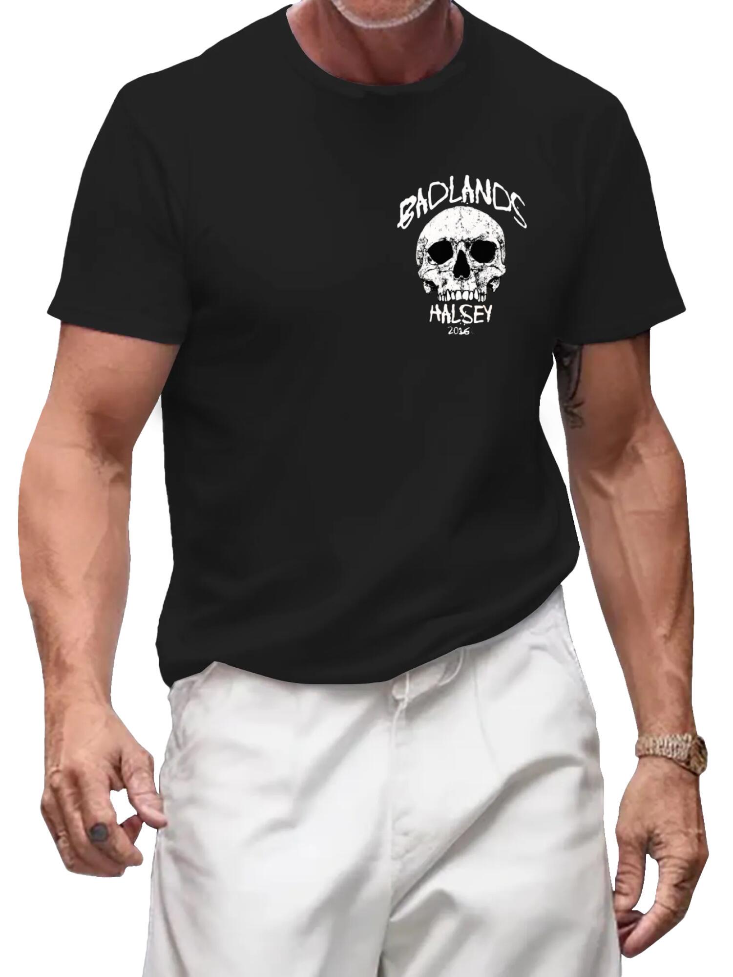 Street Skull Graphic T-Shirt | Urban Gothic Style Tee - Image 3