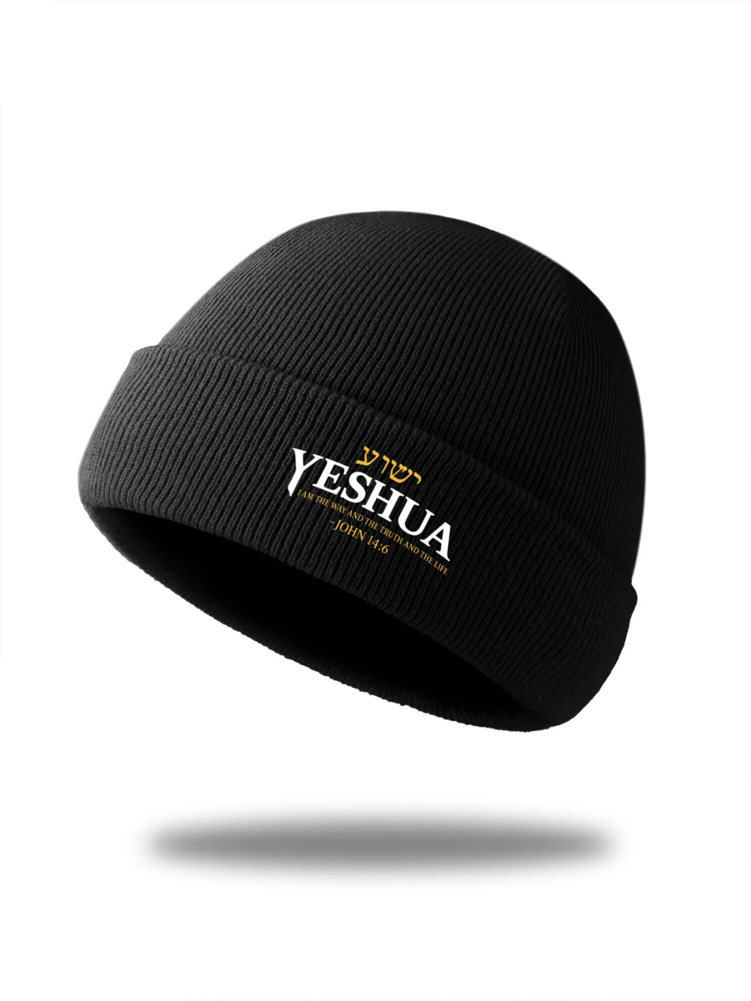 YESHUA Beanie - John 14:6 Bible Verse Christian Hat | OurPod - Image 5
