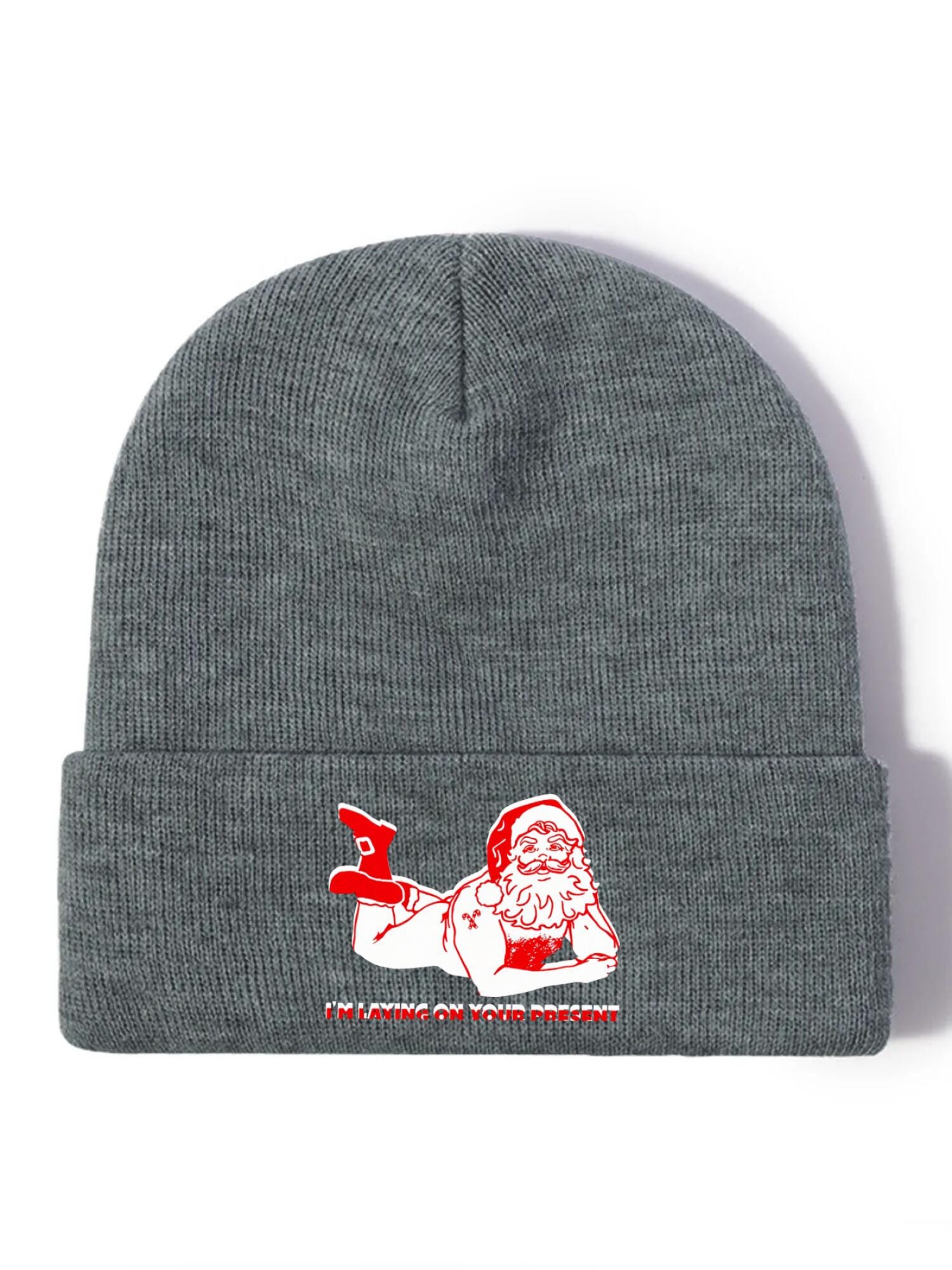 Santa Beanie | Christmas Knit Hat - Image 2