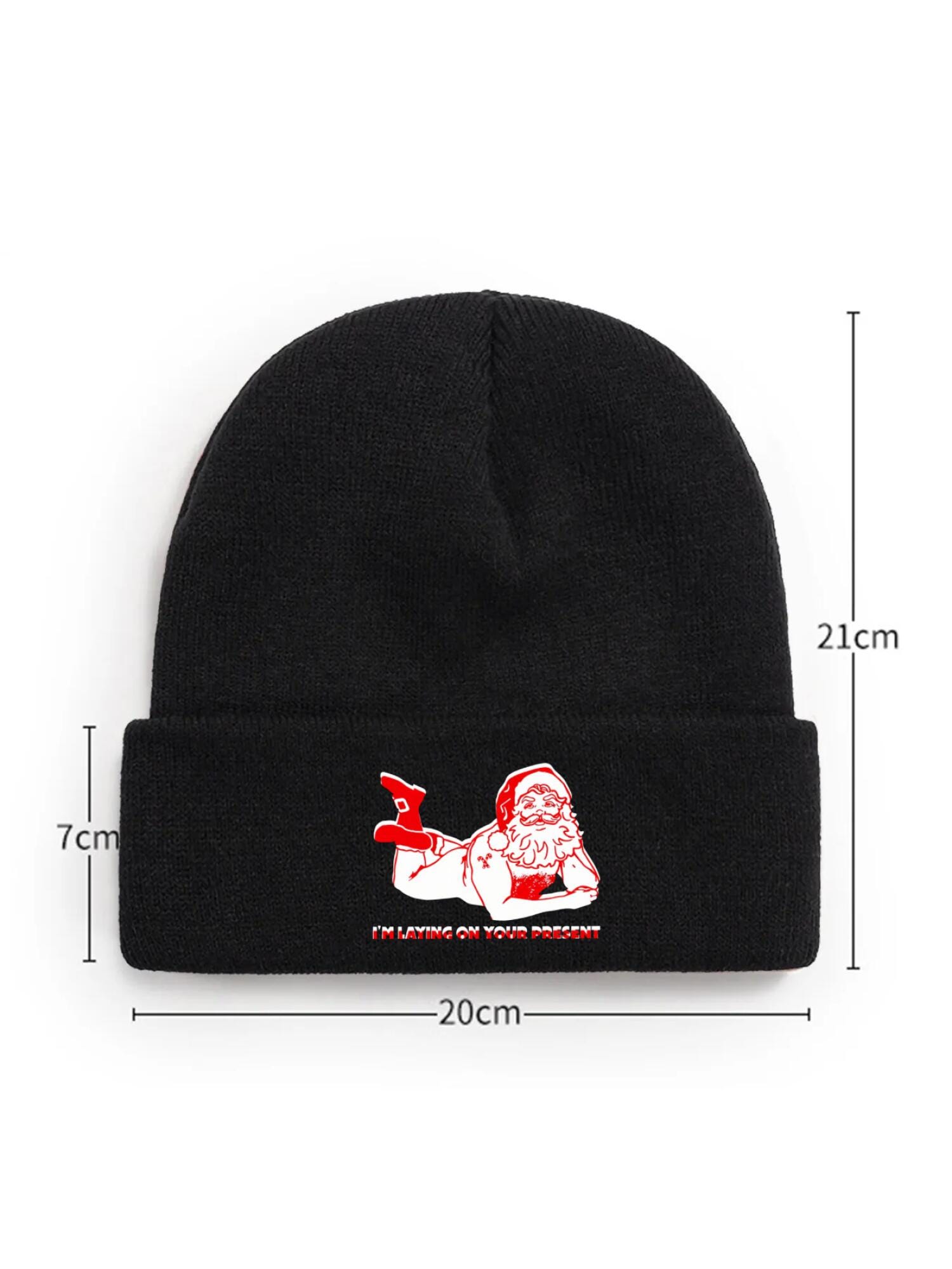 Santa Beanie | Christmas Knit Hat - Image 4