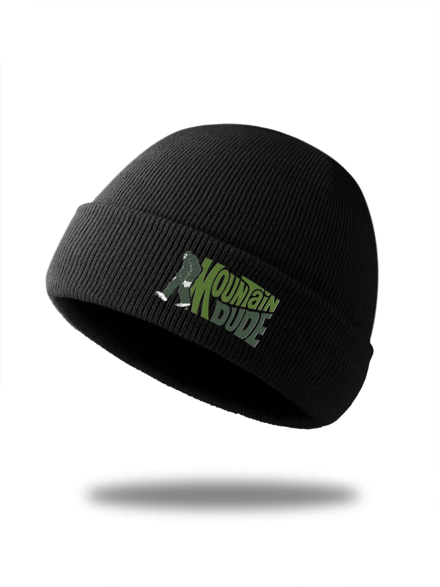 Mountain Dude Beanie | Bigfoot Knit Hat - Image 5