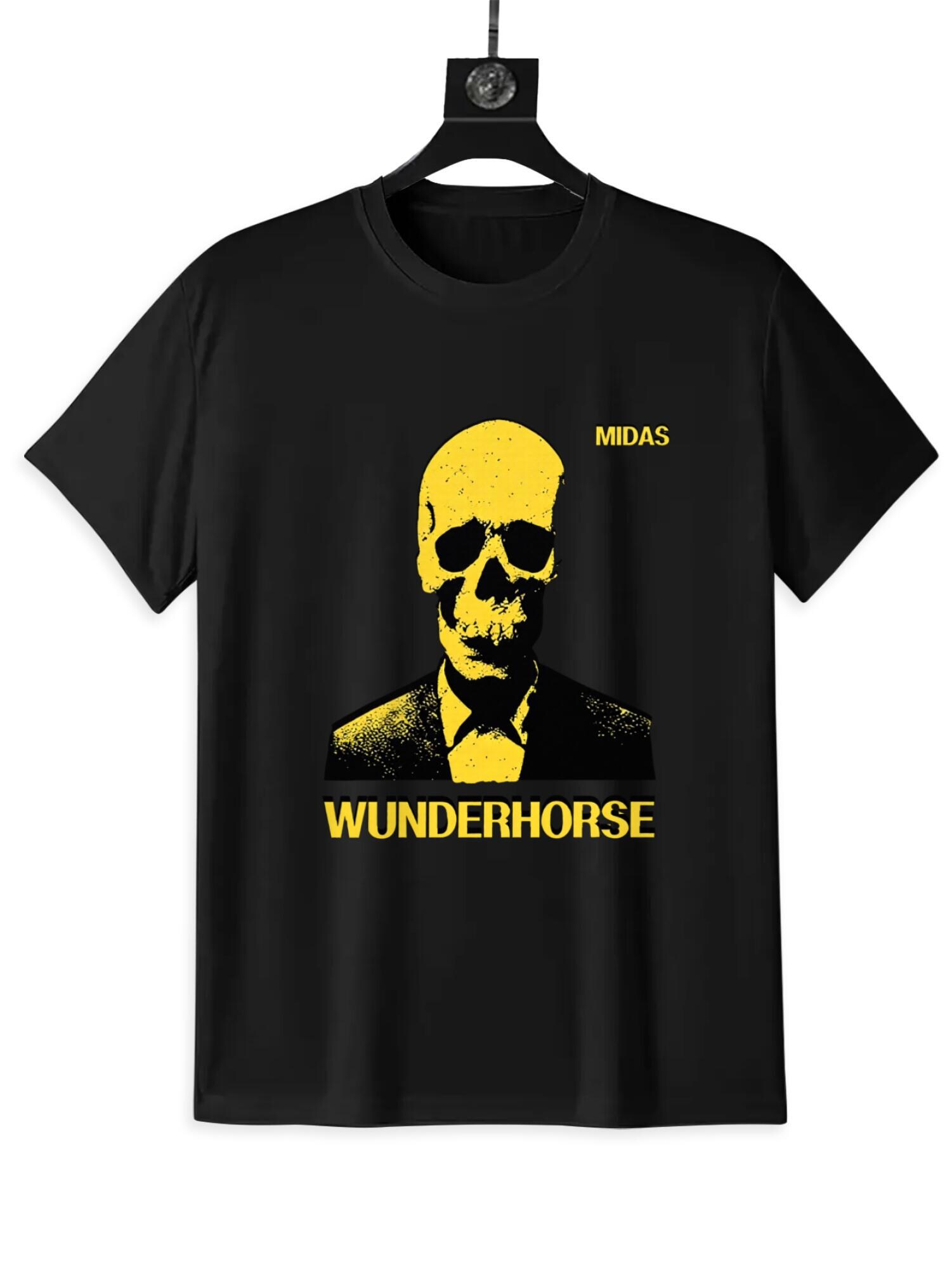 WUNDERHORSE Skull T-Shirt | Retro Punk Graphic Tee - Image 4