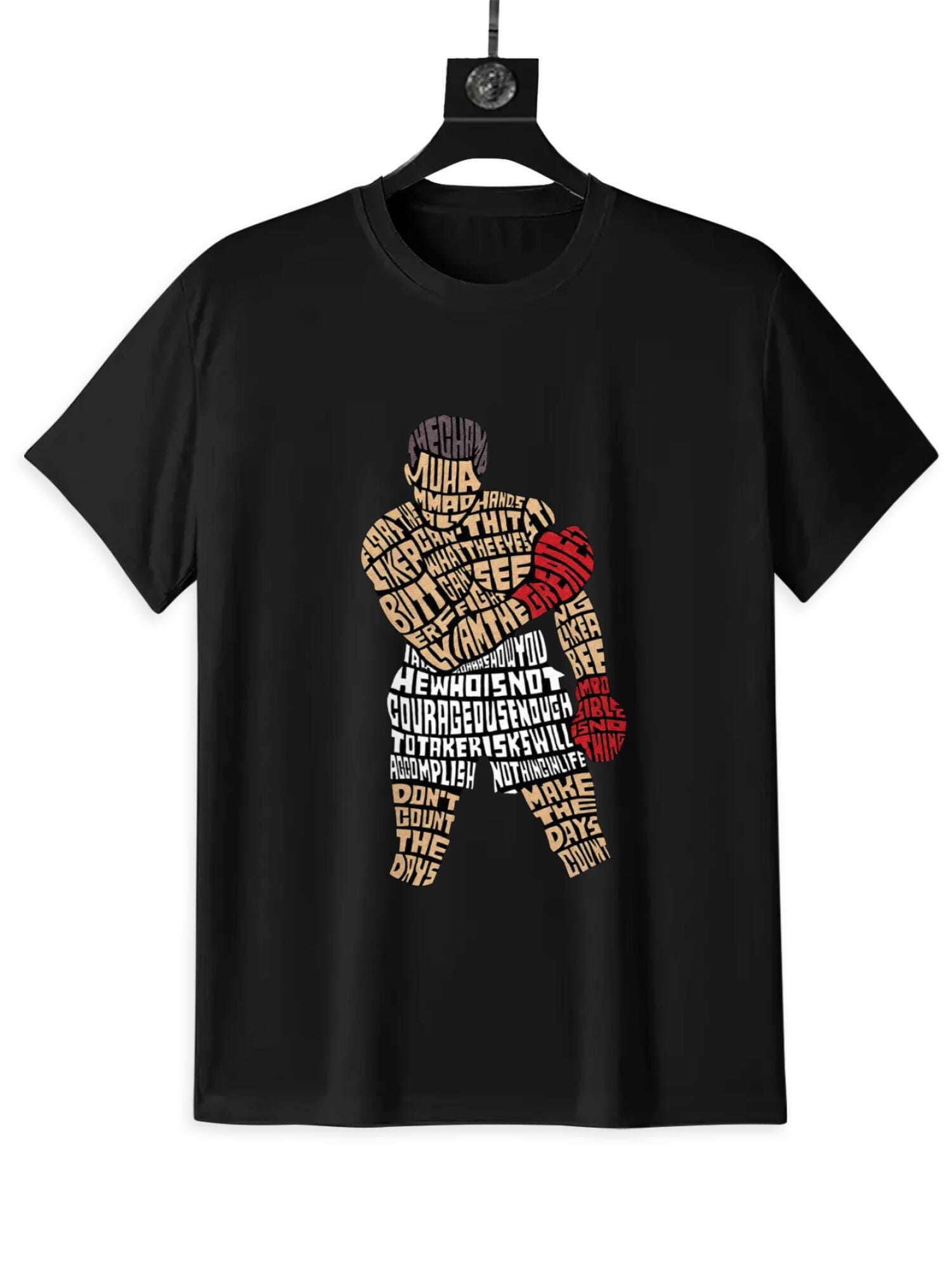 Muhammad Ali Quote T-Shirt | Boxing Typography Art Tee