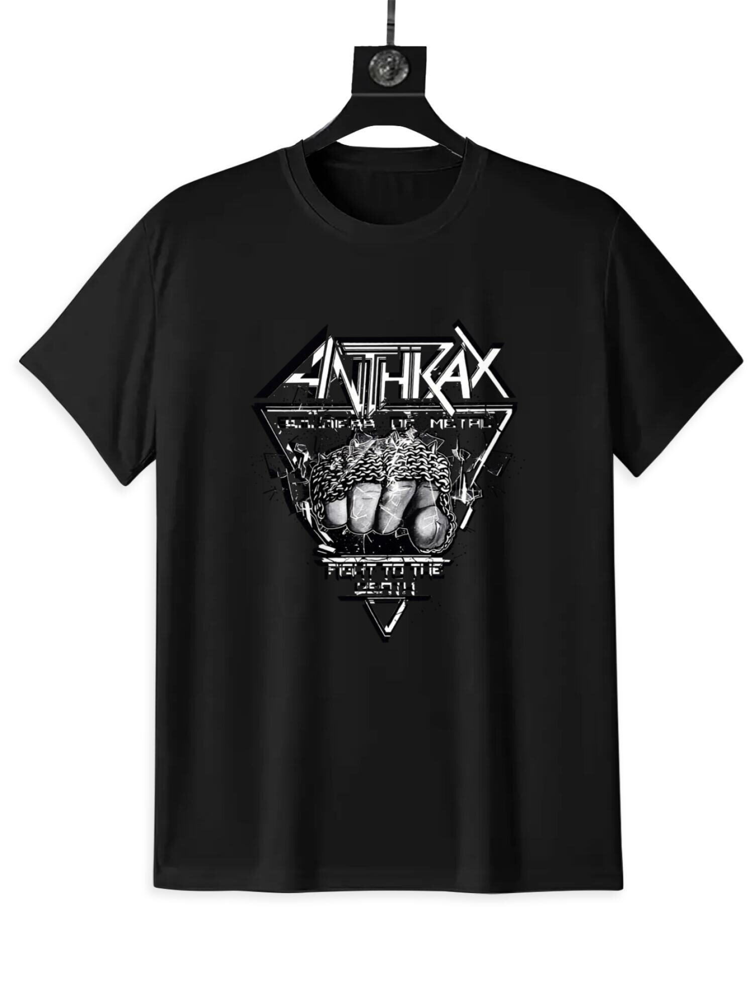 Anthrax Vintage Tour Shirt | Official Concert Metal Tee - Image 3
