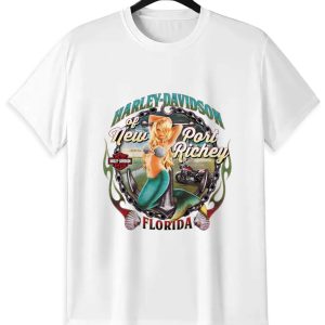 Harley-Davidson Florida Mermaid T-Shirt | Vintage Biker Tee