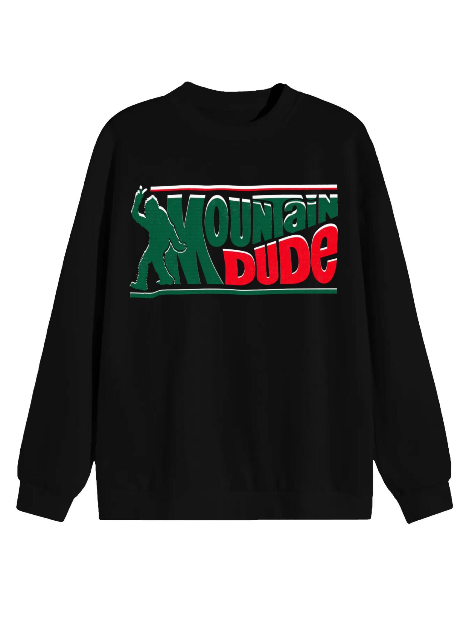 Mountain Dude Sweatshirt | Bigfoot Parody Crewneck - Image 6