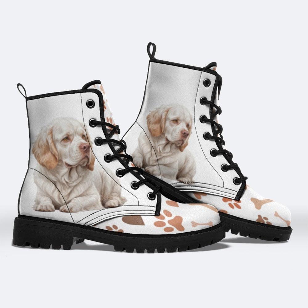 Custom Pet Combat Boots | Personalized Dog Photo Boots - Image 2