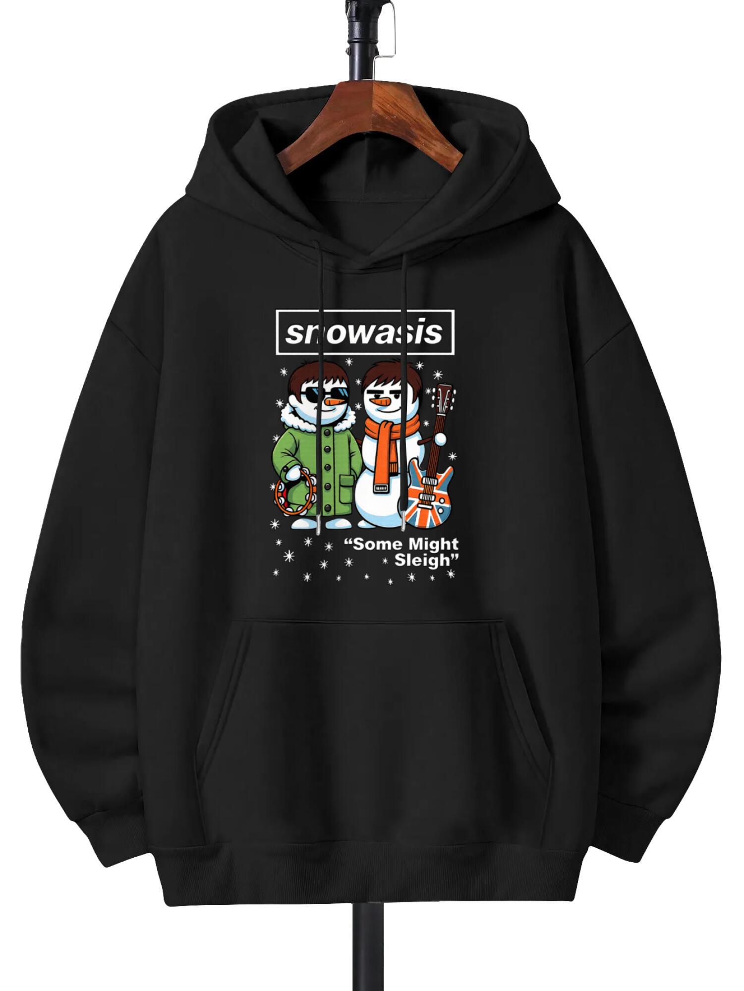 Snowasis Sweatshirt | Xmas Band Spoof Gift - Image 6