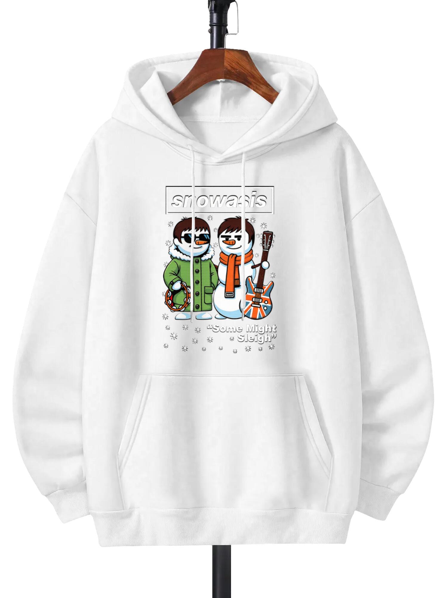 Snowasis Sweatshirt | Xmas Band Spoof Gift - Image 5