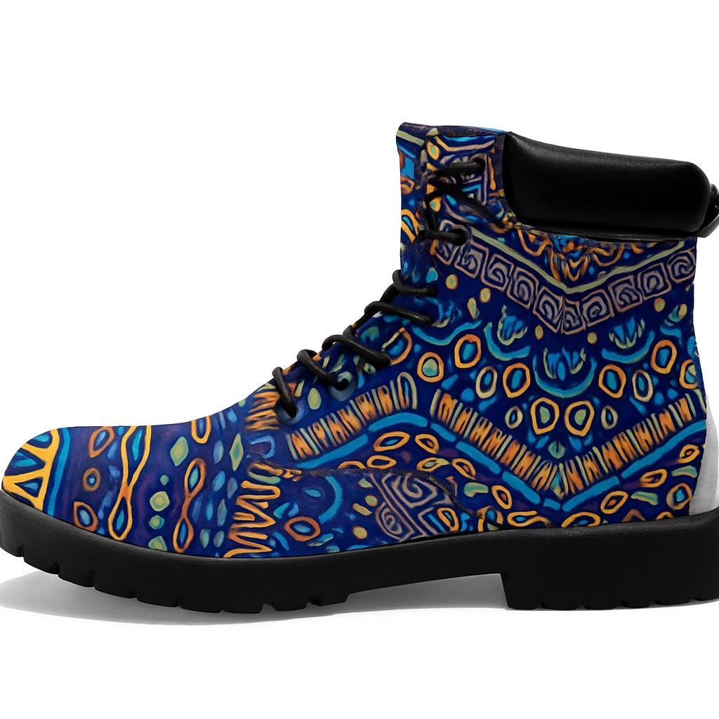 Tribal Ankle Boots | Winter Shoes